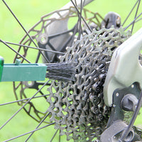 CYLION Bicycle Chain Scrubber, Crankset Hook Brush, Flywheel Cleaning Tool Kit