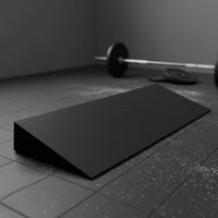 Non-Slip Squat Block Block Lightweight EVA Foam Calf Stretcher Slant Board Portable Heel Elevation Ramp 2-in-1 Design for Athletes, Weightlifters, Home Gym, Physical Rehabilitation