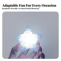 Handheld light-emitting diode Blooming floral Atmosphere Creating event supply for Dancers, artists