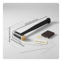 Double-Head Fret Tool  Anti-Skid Handle Guitar Fret Installation Ergonomic Ergonomic Hand Tool for Workshop