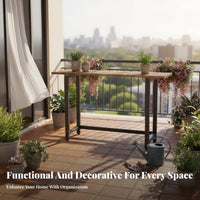 Floor-Standing Tiered Planter Shelf Indoor & Outdoor Use Flower Rack Multi-Tier Plant Stand Space Saving for Gardeners, Homeowners, Balcony, Patio, Living Room, Corner