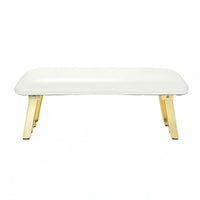 Cushioned Manicure Bench Slimline Folding Hand Rest Nail Salon Hand Rest Portable Beauty Tool Stable
