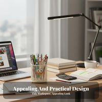 Large Capacity Slanted Pen Rack Multi-Functional Desk Organizer Space Saving Office Supply Sturdy and long-final positioning for Students, Artists, educators, Dormitory, Study Room, Classroom