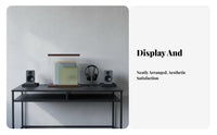 Vinyl Record Holder Desktop Organizer Elegant Display for Home Listening