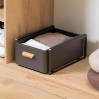 Multi-Functional Stackable Clothes Drawer Space Saving Stackable Storage Drawer adaptable System Closet Organizer Sturdy for Students, Renters, Parents, Bedroom, Wardrobe, Dorm Room, Under Bed