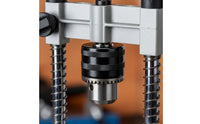 Precision Drill Stand with Guide Columns Straight Drill Press Stand Metal Vertical Drilling Guide Versatile for Workshop