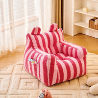 Pet Sofa For Small Dogs Dog Bed Striped 45cm Fabric Living Room For When Home Alone All-Season Use
