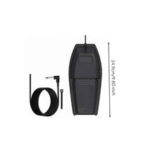 Fast Rebound Universal Sustain Pedal Non-Slip Design Digital Piano Foot Pedal Long-Lasting Construction Musical Instrument Accessory 6.5mm Standard Connector for Pianists, Music Producers, Home Practice, Stage Performance, Studio Recording