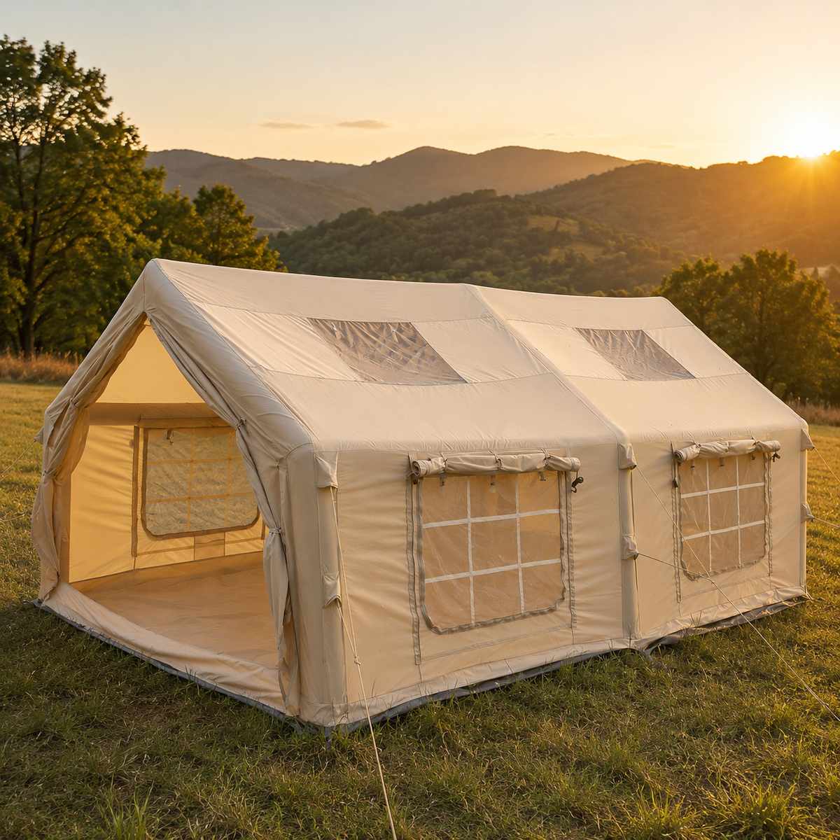 inflatable tent
