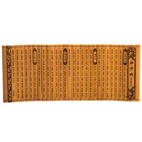 Chinese Bamboo Slip Scripture Scrolls for Calligraphy and Home Decor