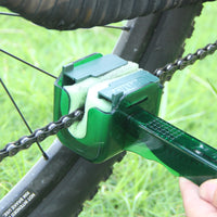 CYLION Bicycle Chain Scrubber, Crankset Hook Brush, Flywheel Cleaning Tool Kit