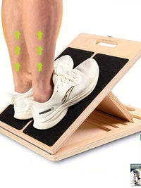 Adjustable Wooden Slant Board for Calf Training and Stretching