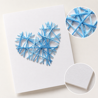 Embroidery Greeting Card DIY Kit for Couples, Handmade Gift for Confession, Birthday, and Love Expression