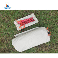 Outdoor Multi-person Camping Beach Park Single-layer Easy Setup Multi-functional Tarp Tent