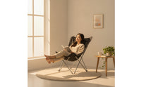 Collapsible Foldable Lounge Chair Portable Cloud Chair Reclined Folding Chaise Lounge Lightweight for Campers, Patio, Camping, Balcony, Picnic