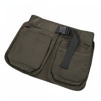 Multi-Compartment Fanny Pack Lightweight Multi-Compartment Waist Apron Wear-Resistant Utility Organizer Belt for Journeyers, Photographers, Travel