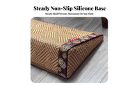 Slanted under-table Footboard Non-Slip Footrest Angled Design for Office Workers