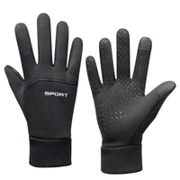 Winter Cycling Gloves - Waterproof, Windproof, Touchscreen Compatible, Anti-Slip for Outdoor Sports