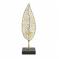 Leaf Candle Holder Perforated Candle Holder with Square Base Stable Candelabra for Interior Designers