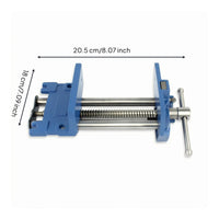 Carpentry Bench Clamp Cast Iron Workbench Vise Threaded Screw Workholding Tool