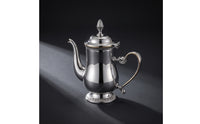 Coffee Pot with Lid Stainless Steel Timeless Coffee Pot Elegant Carafe with Lid for Tabletop Display