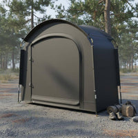 Large Space Portable Outdoor Bike Storage Tent Easy to Set up Freestanding Bike Storage Shelter Quick Setup Waterproof for Long-Distance Riders, Cyclists, Travel