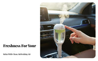 Car Humidifier Mini Car Aroma Dispenser Quiet Mini Essential Oil Dispenser for Long-Distance Drivers, Road Trips, Travel, Office