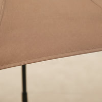 Half Umbrella Adjustable Height Half Parasol Sun Protection Balcony Umbrella for Patio, Terrace