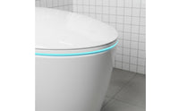 Integrated-Piece Smart Toilet Instant Heating Automatic Lid Toilet Bathroom Fixture Water Pressure Unrestricted Auto Flush