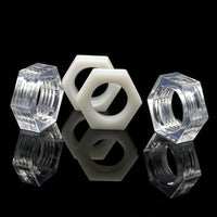Clear PC Plastic Phillips Head Screws for Toys, Aquariums, and Cages