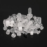 Clear PC Plastic Phillips Head Screws for Toys, Aquariums, and Cages