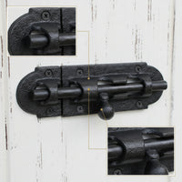 Door Latch Rust-Resistant Sliding Bolt Latch Easy to Install Hardware for Garden Gates