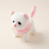 Interactive Cat Toy Electric Stuffed Cat Toy Realistic Meowing