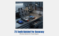 Metric Torque Wrench Set, High Accuracy, Alloy Steel, Automotive Repair Tools, Full Mechanics Kit