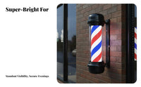 Barber Pole Classic Engineered LED Barber Pole Waterproof