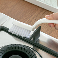 Multi-purpose Handheld Cleaning Brush for Kitchen, Bathroom, Tile Grout, Windows, and Keyboards