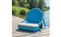 Padded Inflatable Paddle Board Seat Waterproof Inflatable Kayak Seat Ergonomic Portable for Paddleboarders