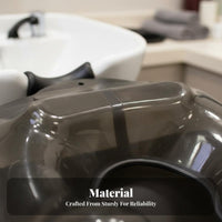 Spill-Resistant-Proof Hair Dyeing Shoulder Tray Waterproof Perm Shoulder Support Easy to Clean for Hairstylists, Home Users, Barber Shop