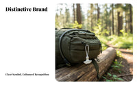 Heavy-Duty Zipper Cord Extender Design T-Handle Cord Pull Long-Lasting Bag Hardware Easy Grip for Outdoor Enthusiasts Personnel, Backpacks, Luggage, Everyday Carry, Jackets