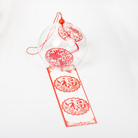 Zodiac Animal Glass Wind Chime for Home Decor and Gifts