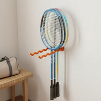 Badminton Racket Hanger Drill Badminton Racket Stand Neat Display Household Storage for Home