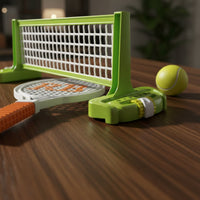 Compact Desktop Tennis Toy Portable Tabletop Tennis Game Hand-Eye Coordination 2 Player Battle for Children, Kids, Indoor