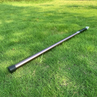Adjustable Tarp Pole Waterproof Telescoping Tent Pole Adjustable Tarp Poles Includes Rainproof Cap Extendable Awning Support