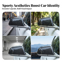 Electric Vehicle Series 3 Side Mirror Cover Fit over Side Mirror Cap Contoured Car Part Smooth