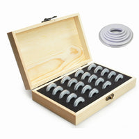 Wooden Commemorative Coin Storage Box for 20 Coins - Year of the Pig & 40th Anniversary of Reform and Opening Up