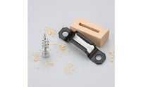 Dual-Function Connector 5 Mm Hole Arched-Handle Connector Labeled Measurements