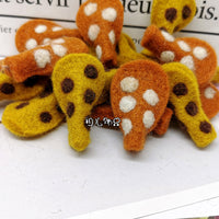 Wool Felt Cartoon Animal Antler Headband for Kids' Holiday Costumes and Hair Accessories