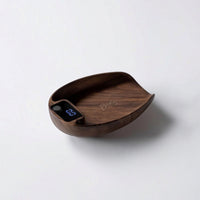 Digital Coffee Bean Weighing Tray with Scale Electronic Wooden Coffee Dosing Tray Single-Dose Weigh Boat Exact for Espresso Enthusiasts