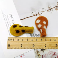 Wool Felt Cartoon Animal Antler Headband for Kids' Holiday Costumes and Hair Accessories