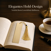 Custom Engraved Brass Metal Bookmark for School Graduation Gifts
